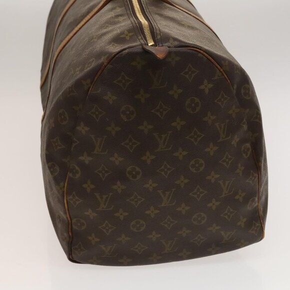 LOUIS VUITTON Monogram Keepall 60 Boston Bag M41422 LV Auth 133562 - Picture 5 of 16